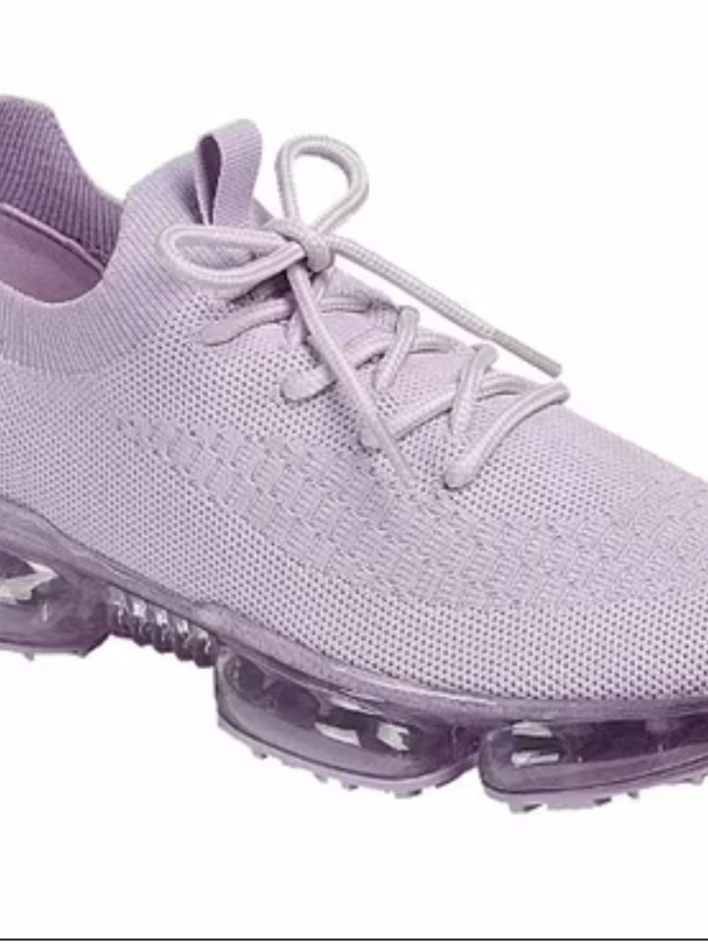Kids Lightweight Lavender Knit Sneaker